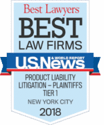 Best lawyers BEST law firms - product liability litigation plaintiffs tier 1 new york city 2018