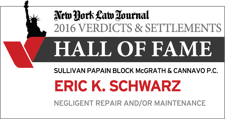 Eric K. Schwarz new york law journal hall of fame