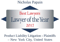 lawyer of the year nicholas papain 2017