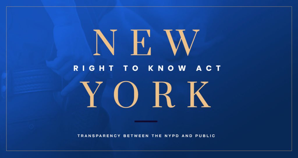 New York Right to Know Act