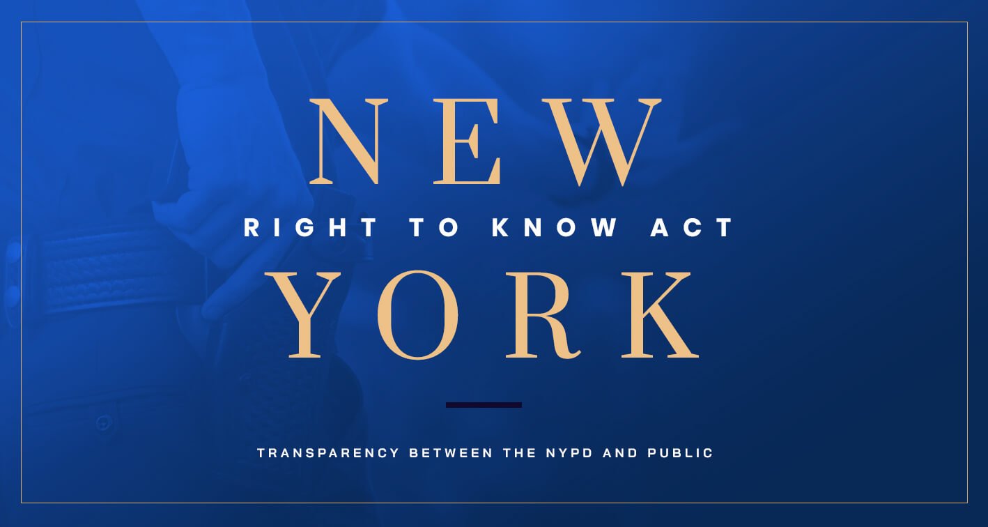 What Is New York's Right to Know Act? SPBMC Law