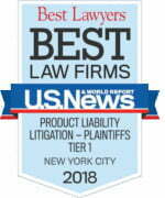 Best lawyers BEST law firms - product liability litigation plaintiffs tier 1 new york city 2018