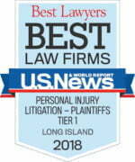 Best lawyers BEST law firms - personal injury plaintiffs tier 1 long island 2018