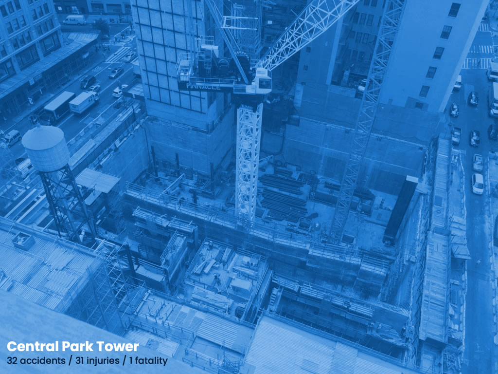 Central Park Tower Accidents